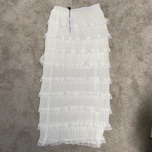 For Love and & Lemons Posie Midi Skirt